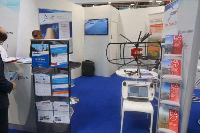 Stand Civic Drone Bourget 2015